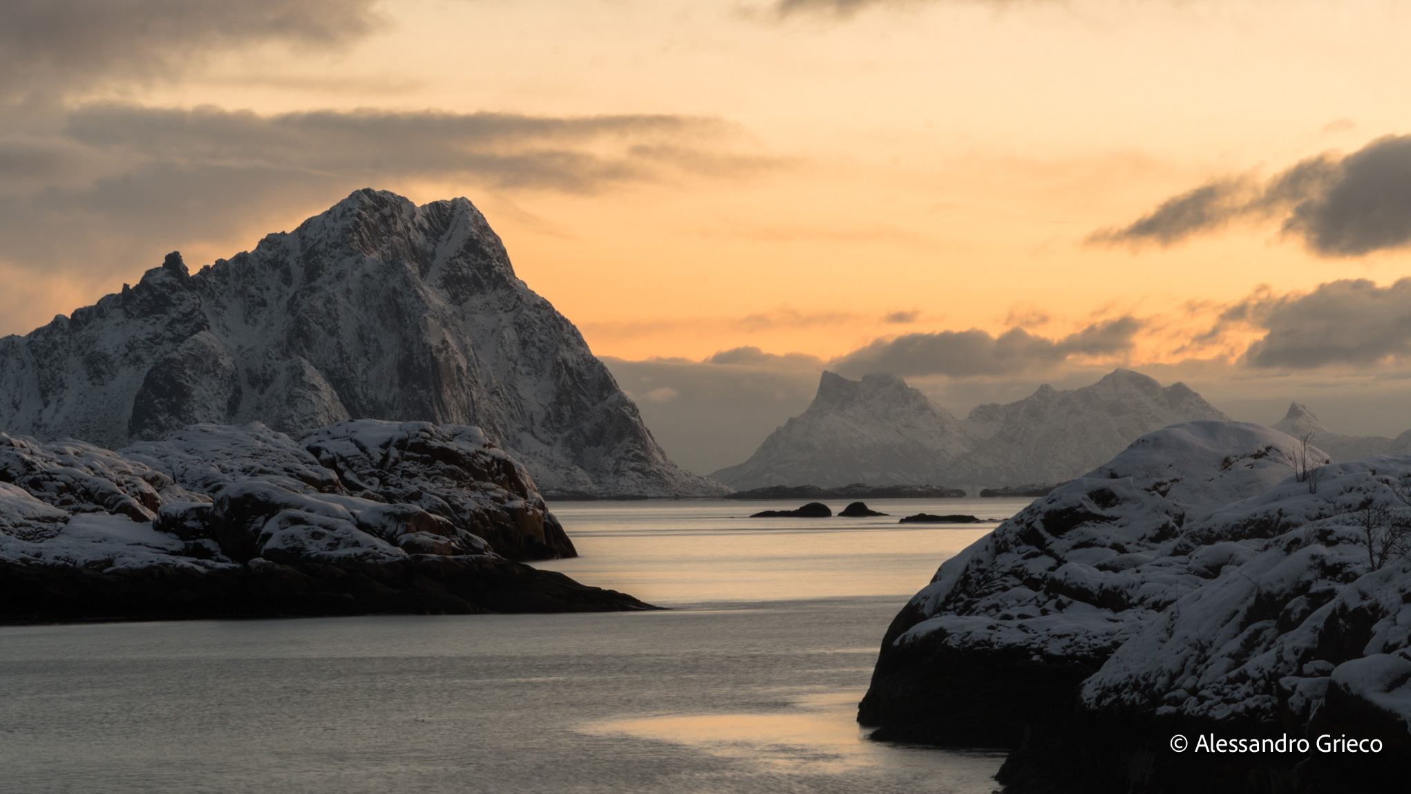 Where morning never becomes day — 68°N 15°E · Lofoten, Norway